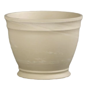 Green Border Concepts Gallicus Granite Clay Pot 6 in. x 7.75 in. Carefully Designed