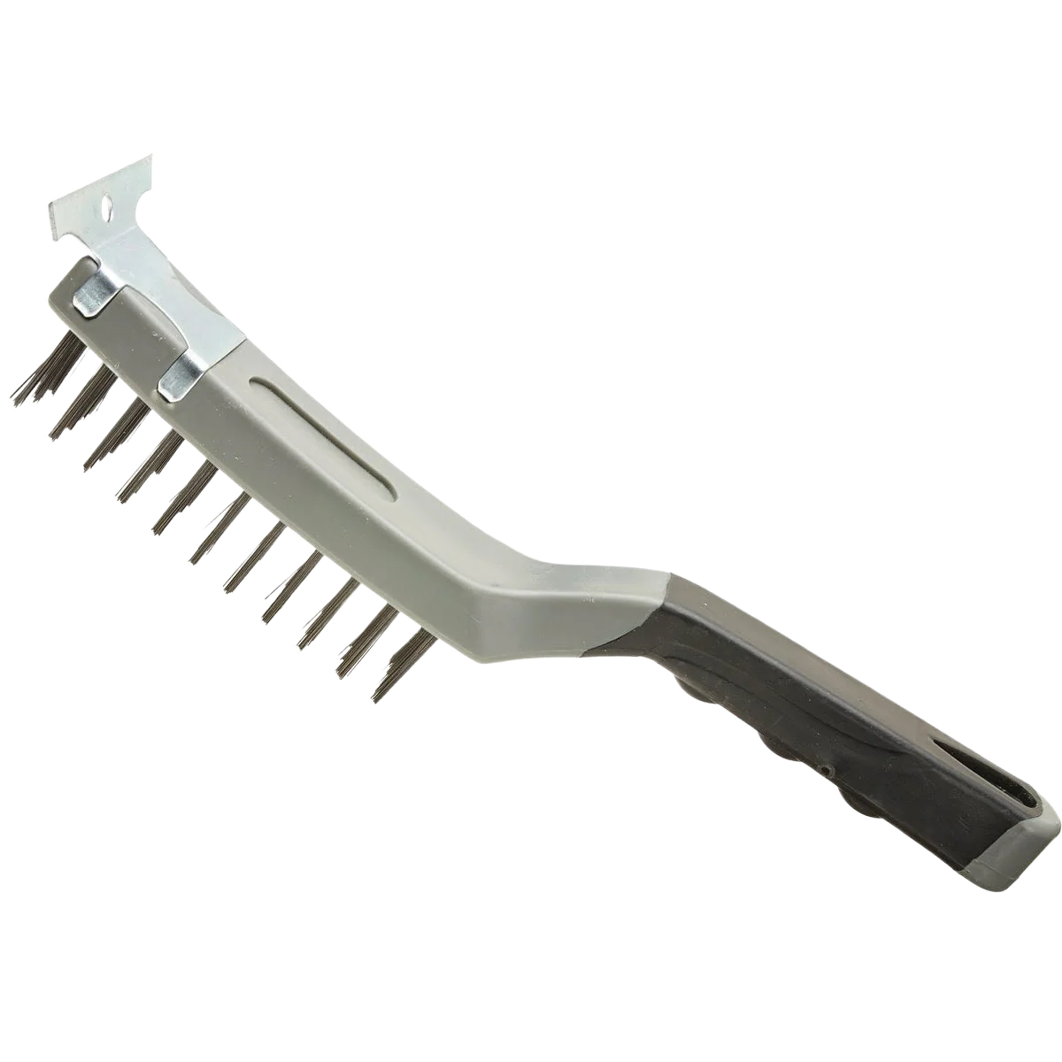 Contemporary Hyde Stiff Wire Stripping Brush with Scraper Soft