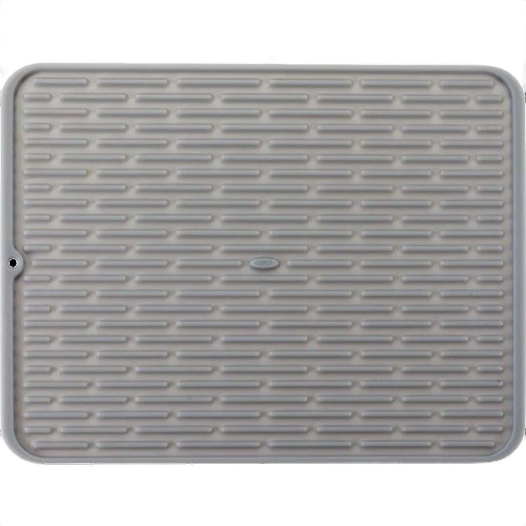 Luxury OXO Good Grips Large Gray Silicone Drying Mat Proven