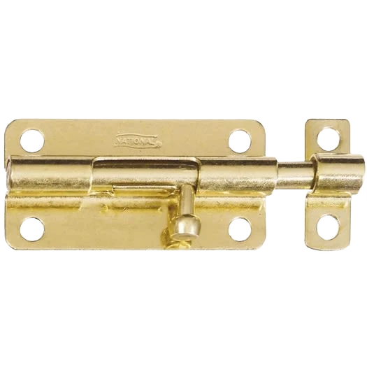 Next-Generation National Hardware 4 Brass Steel Door Barrel Bolt Carefully Designed
