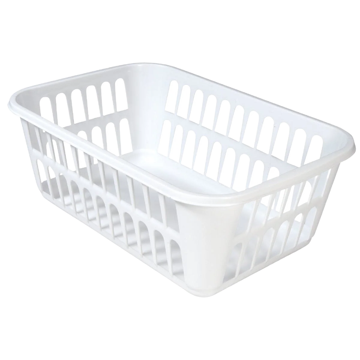 Soft Sterilite White Storage Basket Efficient