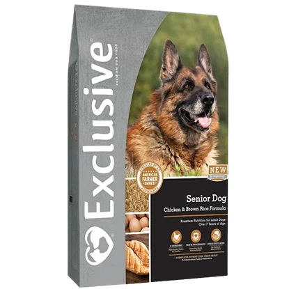 Consistent Exclusive Chicken Brown Rice Senior Dry Dog Food 30 lb. Casual