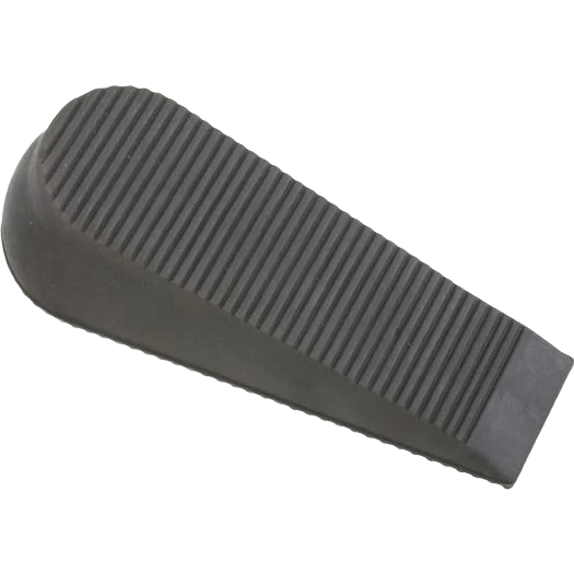 Solid National Hardware 6 Gray Super Wedge Door Stop Authentic