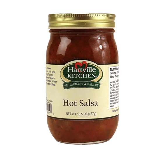 Crafted Hartville Kitchen Hot Salsa 16.5 oz. Proven