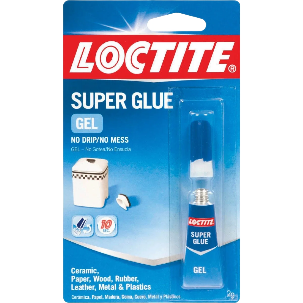 High-End Loctite Super Glue Gel 0.07 oz. Crafted
