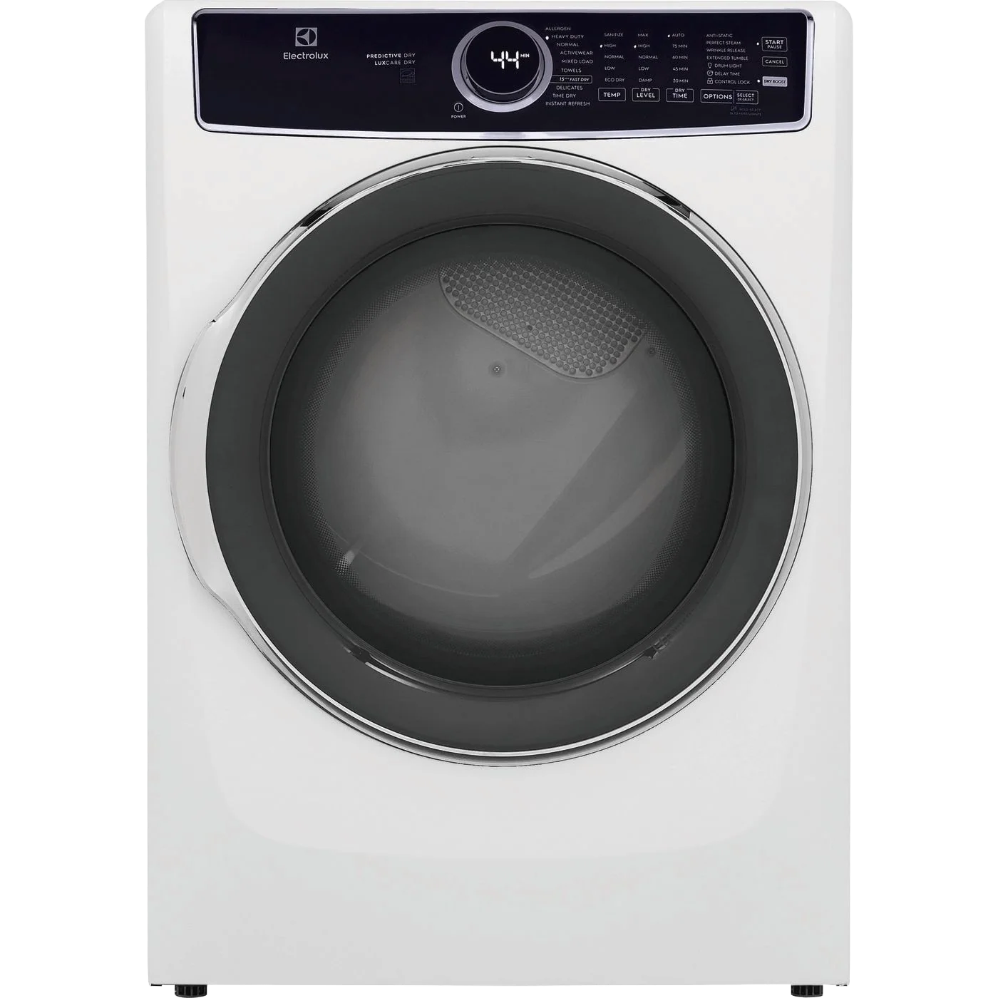 Stylish Front Load Steam™ Electric Dryer with Predictive Dry™ and Instant Refresh – 8.0 Cu. Ft. Fashionable