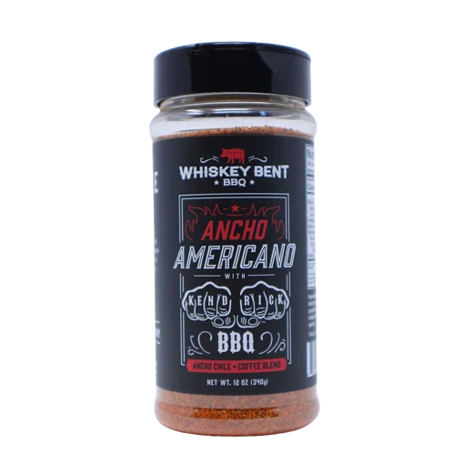 Clean Whiskey Bent BBQ Gluten Ancho Americano Rub 12 oz. Responsible