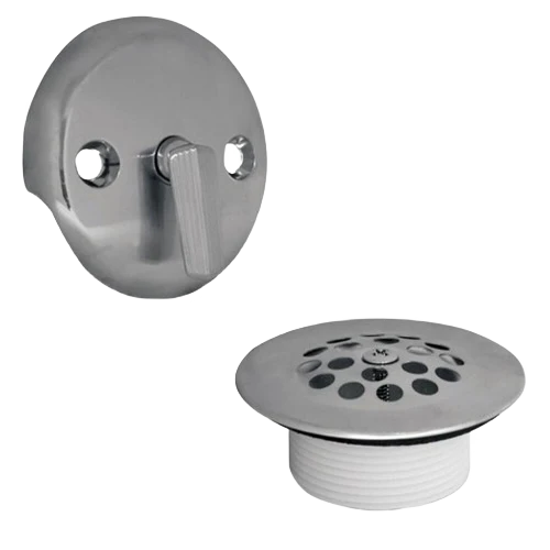 Authentic Danco Trip Lever Tub Drain Trim Kit with Overflow in Chrome Fine Crafted