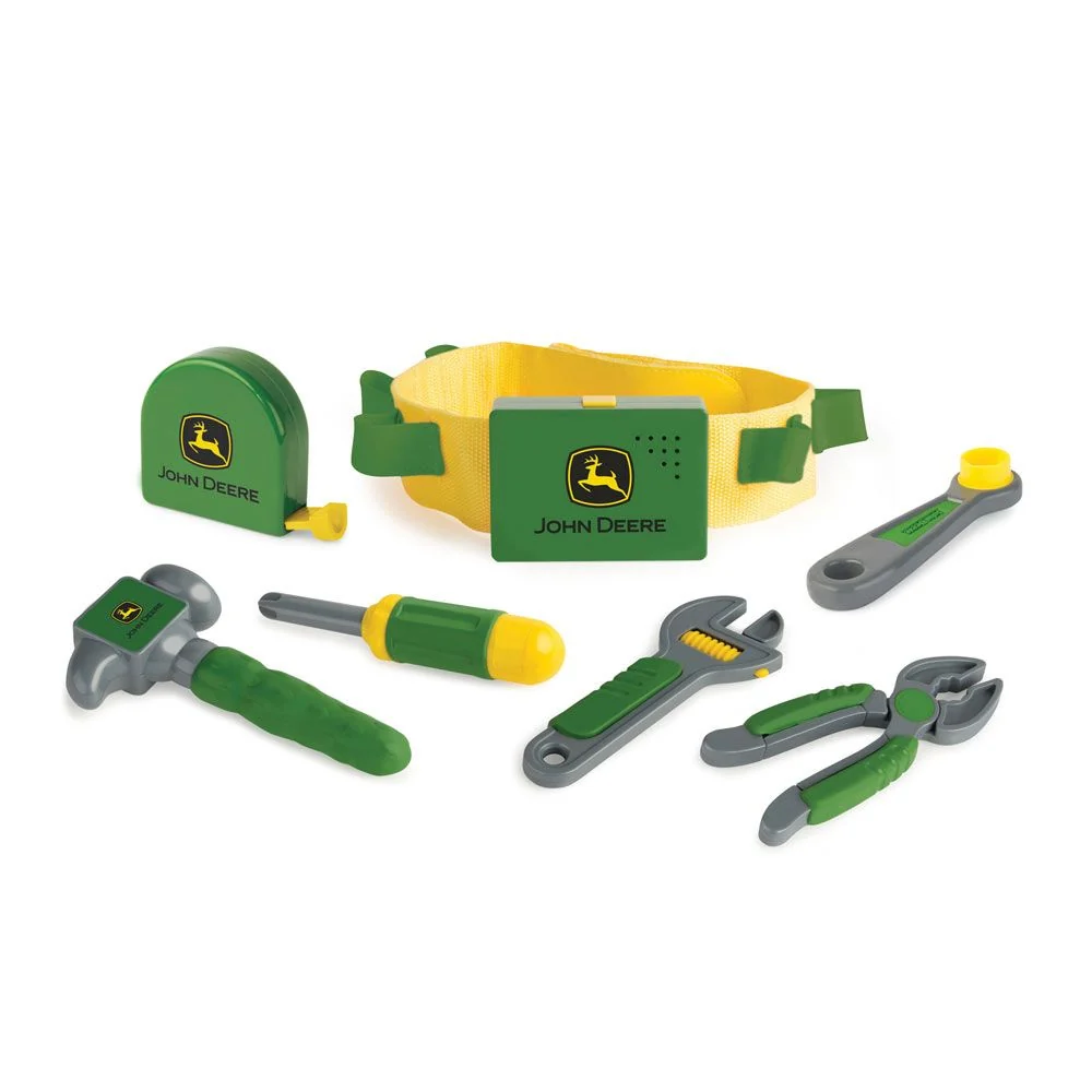 Authentic John Deere Deluxe Talking Toolbelt Preschool Toy Sophisticated