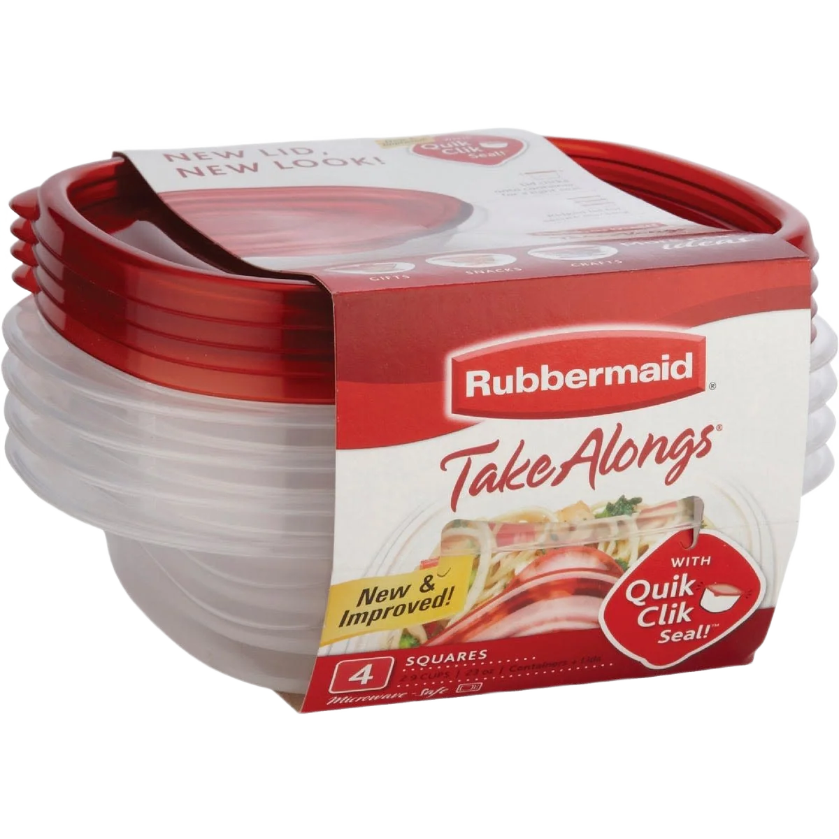 Specialty Rubbermaid TakeAlongs Sandwich Food Storage Container Traditional