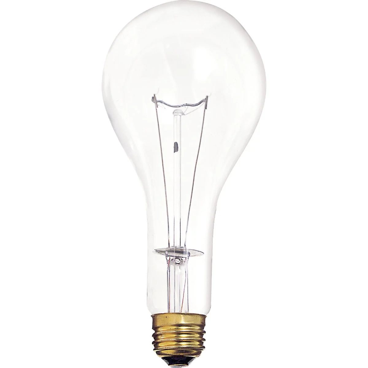Responsible Satco 300 Watt PS25 Incandescent Clear Light Bulb Reusable