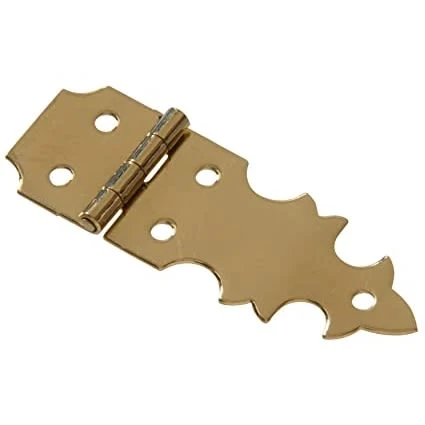 Recyclable Hillman 5 8 x 1-7 8 Solid Brass Decorative Hinge w Bright Brass Finish Carefully Designed