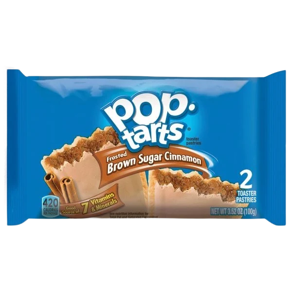 Breathable Kellogg’s Frosted Brown Sugar Cinnamon Pop-Tarts 2-Pack Functional
