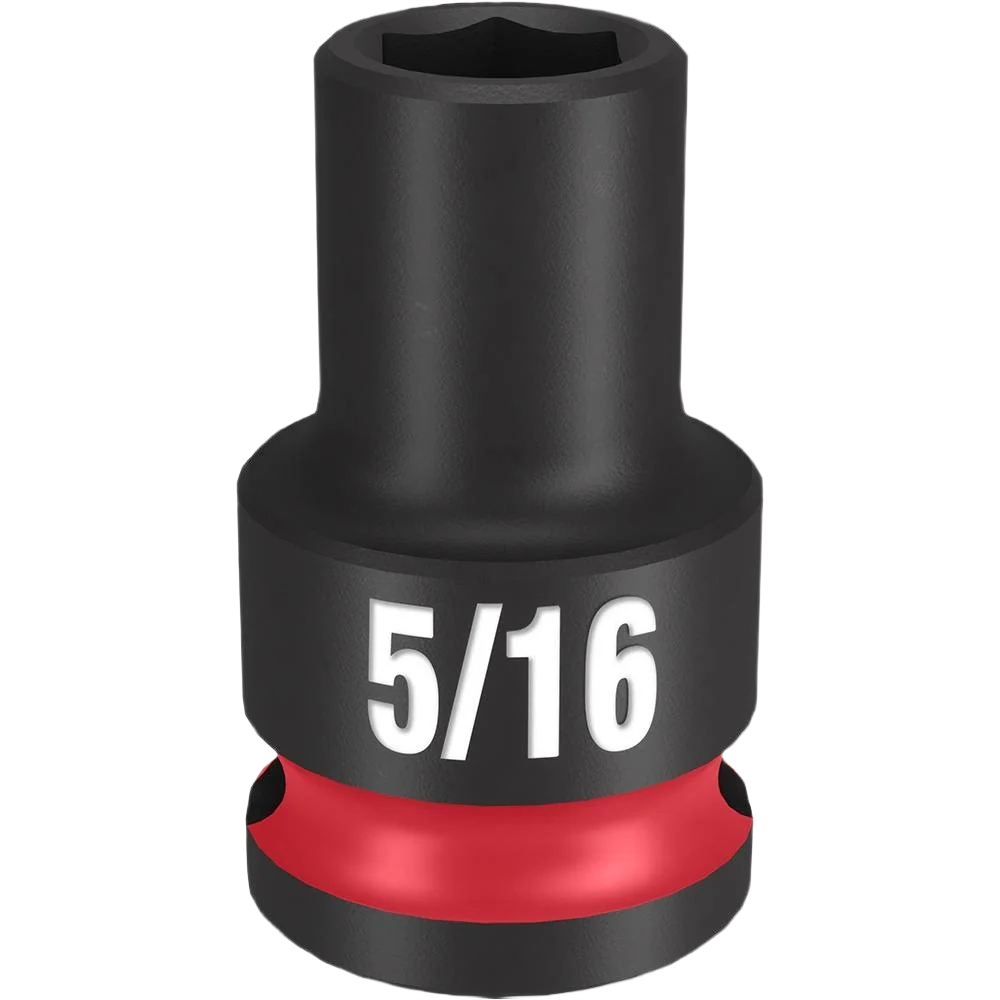 Crafted Milwaukee SHOCKWAVE™ Impact Duty™ 3 8 Drive 5 16 6 Point Socket Relaxed