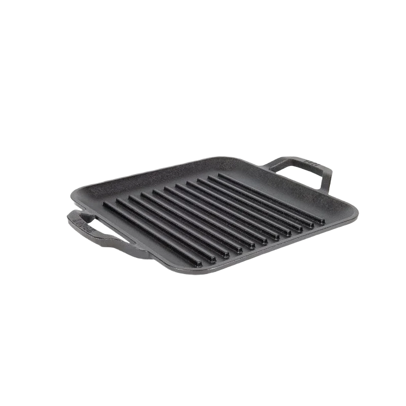 Dependable Lodge Cast Iron Square Grill Pan 11 in. Smart