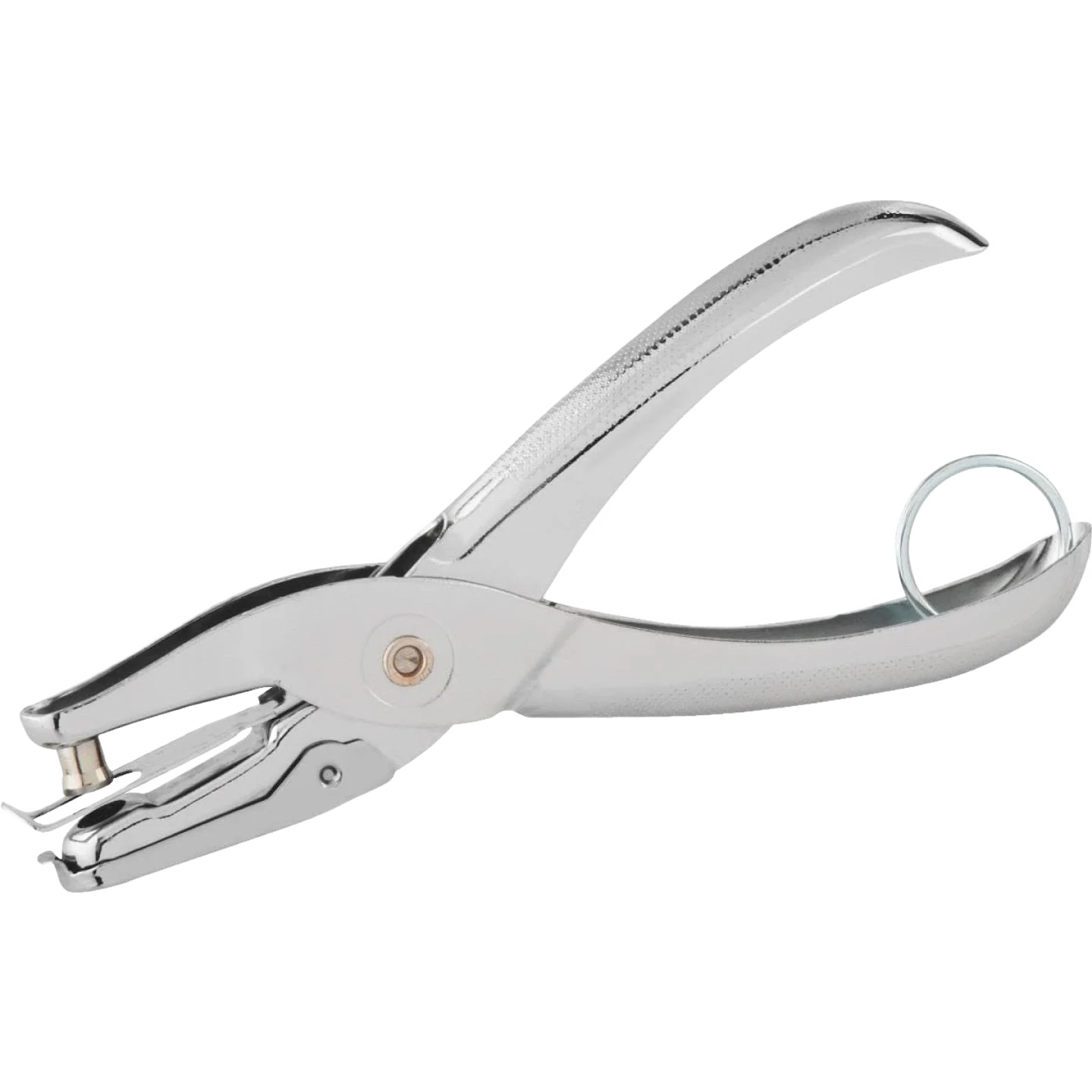 Superior Staples Single Hole Puncher with Vinyl-Coated Grip Casual