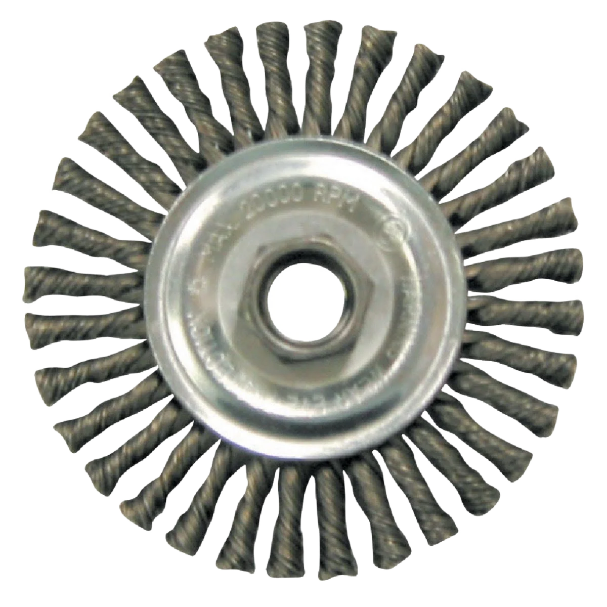 Premium Material Weiler Twist Knot Angle Grinder Wire Wheel Effective