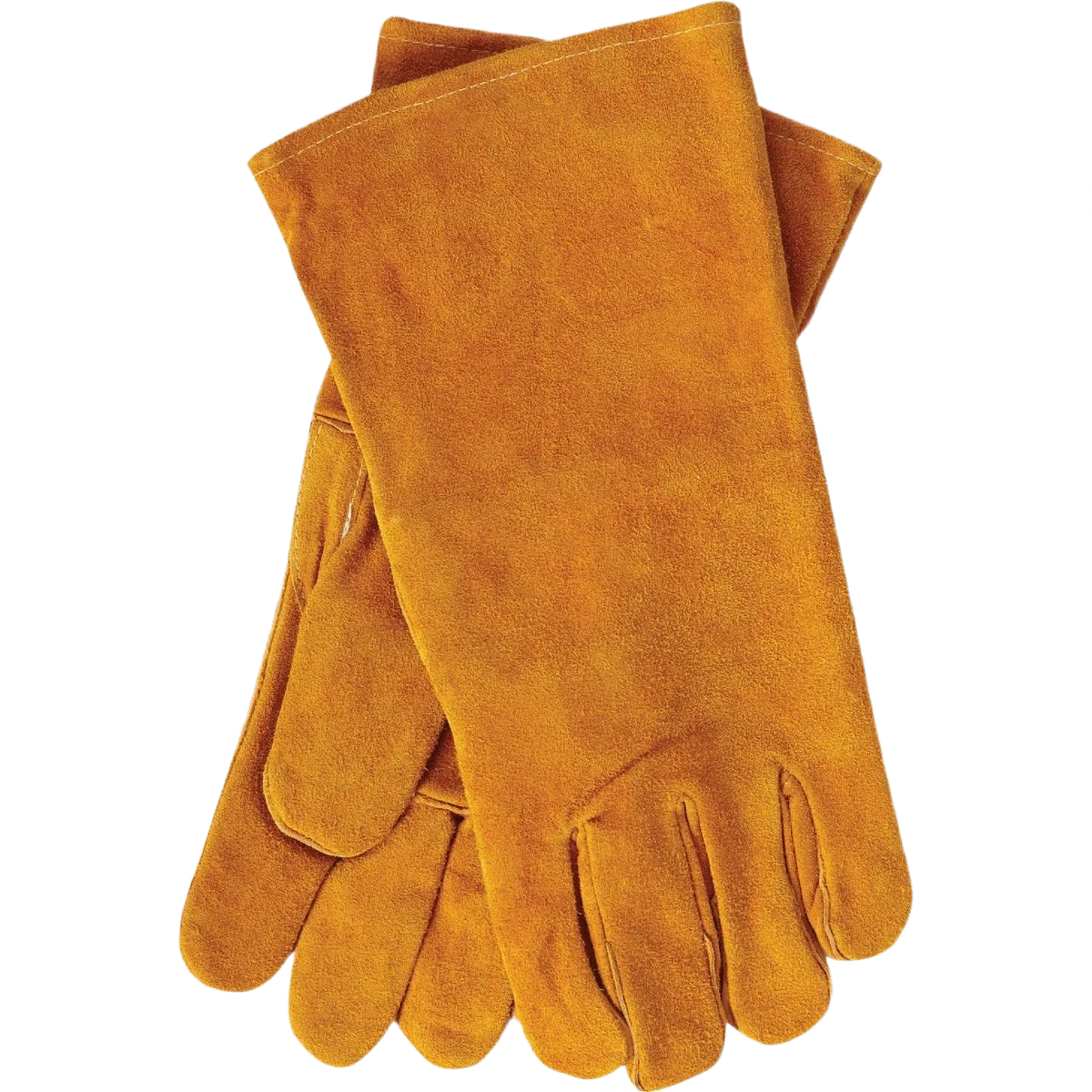 Flexible Home Impressions Men’s All Leather Hearth Gloves 1 Size Quality