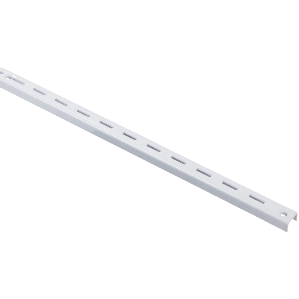Next-Generation Knape Vogt 80 Series 24 In. White Steel Adjustable Shelf Standard Premium Material