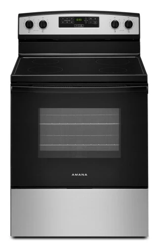 Healthy 30-inch Amana® Electric Range with Extra-Large Oven Window Innovative