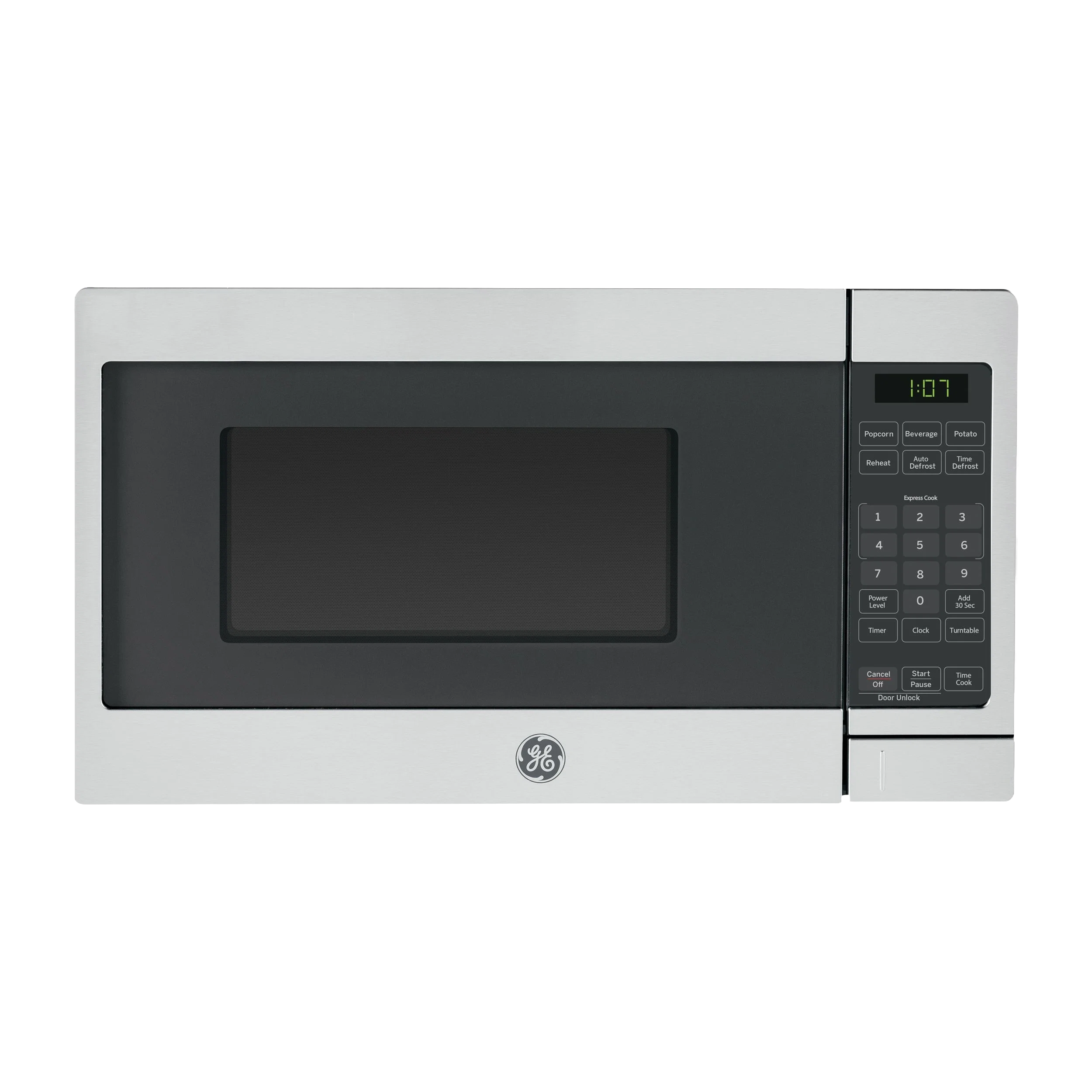Solid GE® 0.7 Cu. Ft. Capacity Countertop Microwave Oven Comfortable