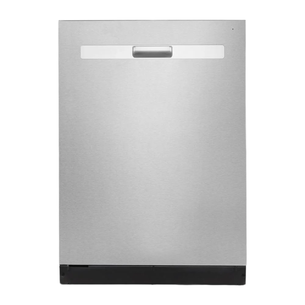 Clean Quiet Dishwasher with 3rd Rack and Pocket Handle Traditional