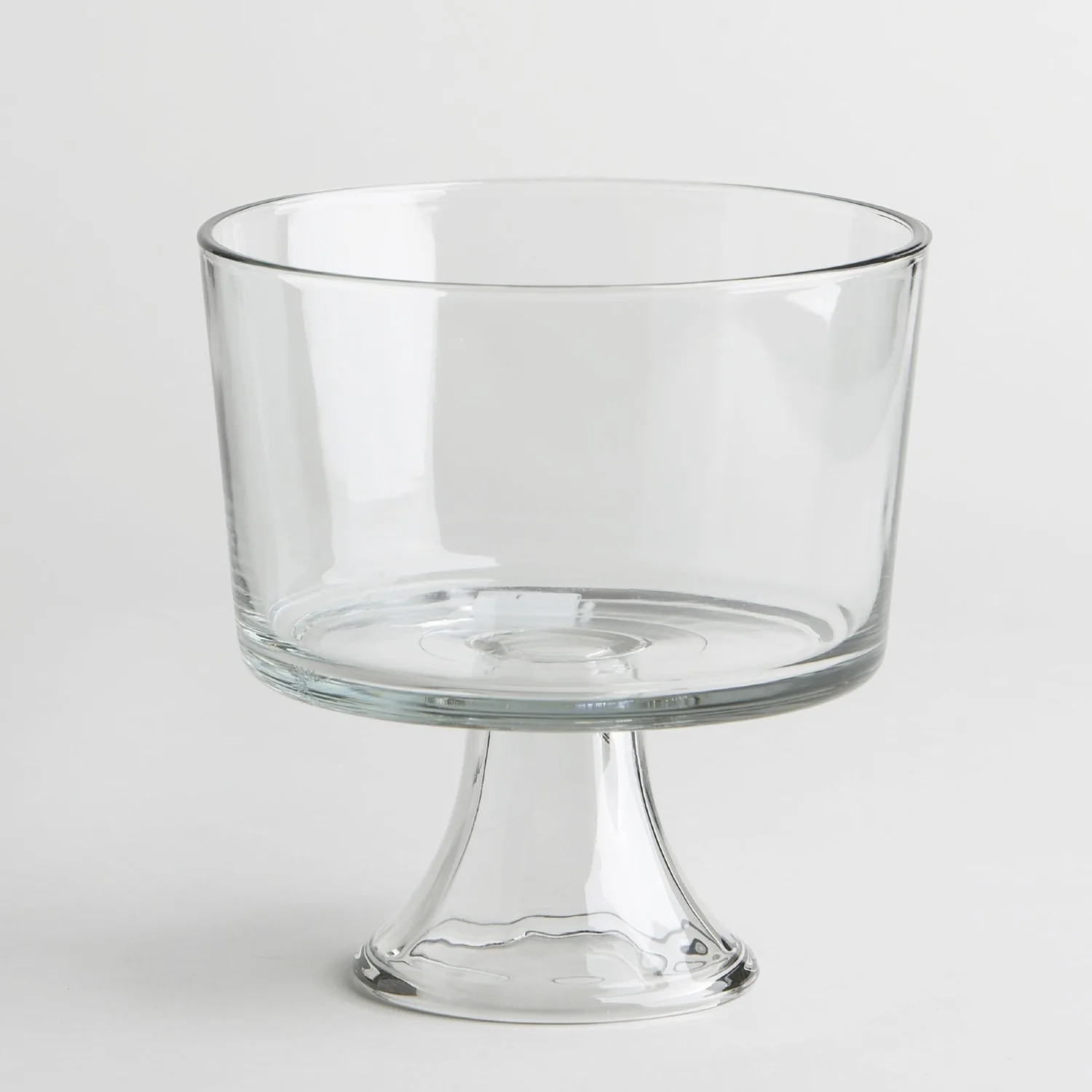 Smooth Anchor Hocking 104 oz Presence Footed Glass Trifle Bowl Durable