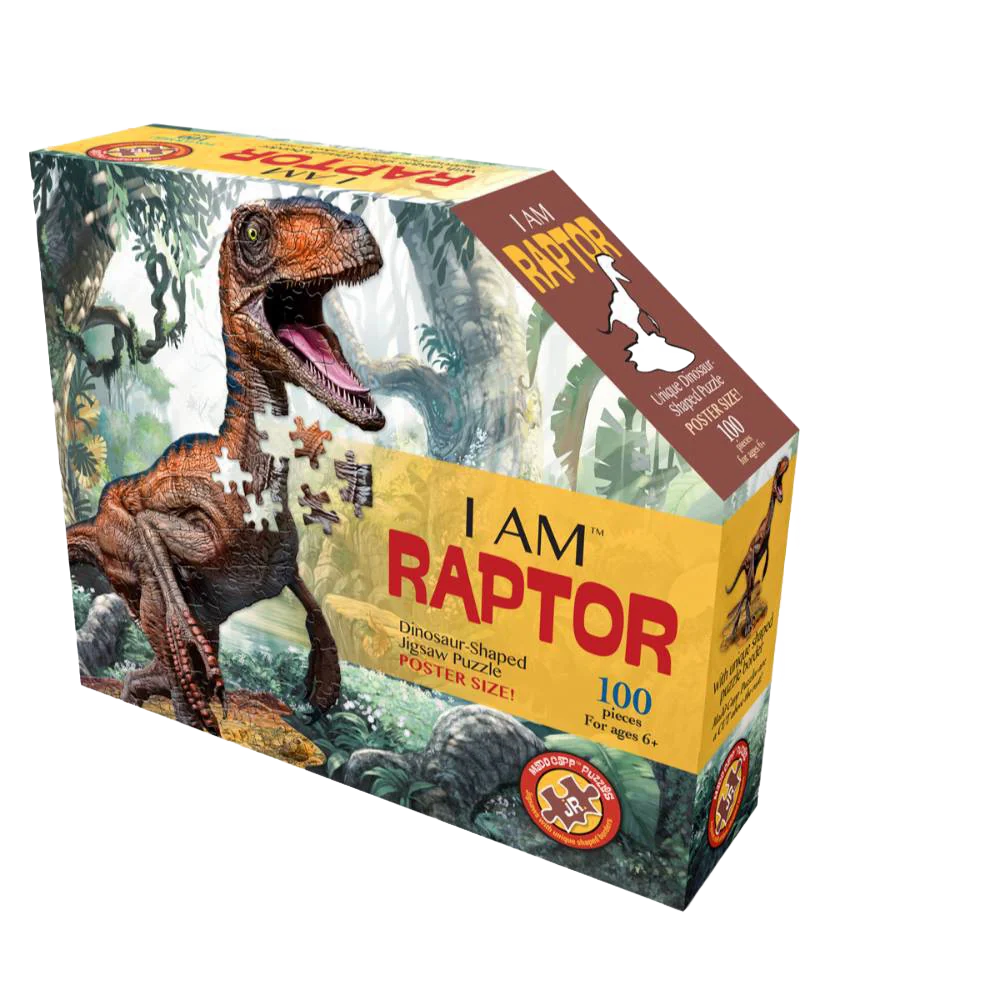 Trusted Shaped Jigsaw Puzzle – Raptor – 100pcs High-End