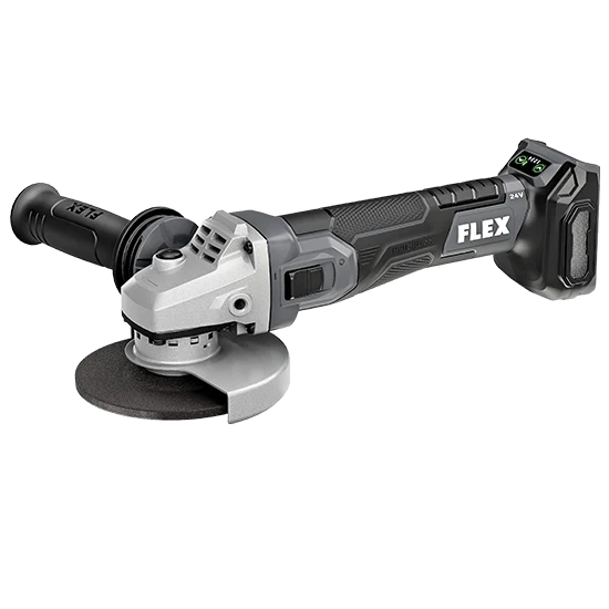 Modern FLEX 24V 5 Variable Speed Angle Grinder w Side Switch Tool Only Superior