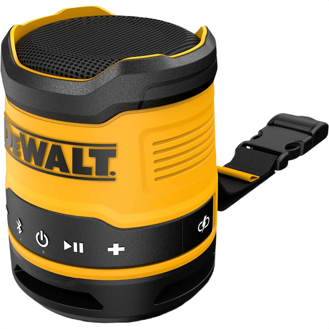 Authentic DEWALT Rechargeable Mini Bluetooth® Speaker Premium