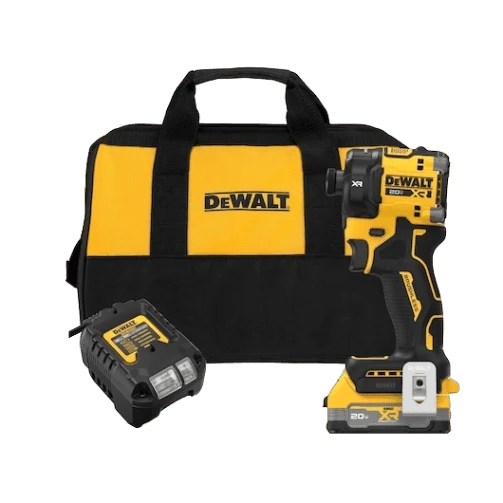 Carefully Designed DEWALT 20V MAX XR® Brushless 1 4 Hydraulic Impact Driver Kit w POWERSTACK™ Easy-to-Use