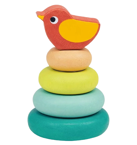 High-Quality Mentari Stacking Tree with Bird Unique
