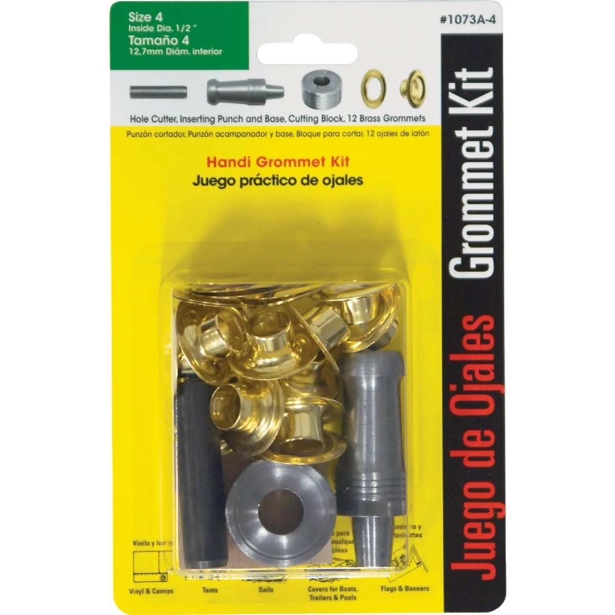 Long-Lasting Lord Hodge 1 2 In. Brass Grommet Kit Green