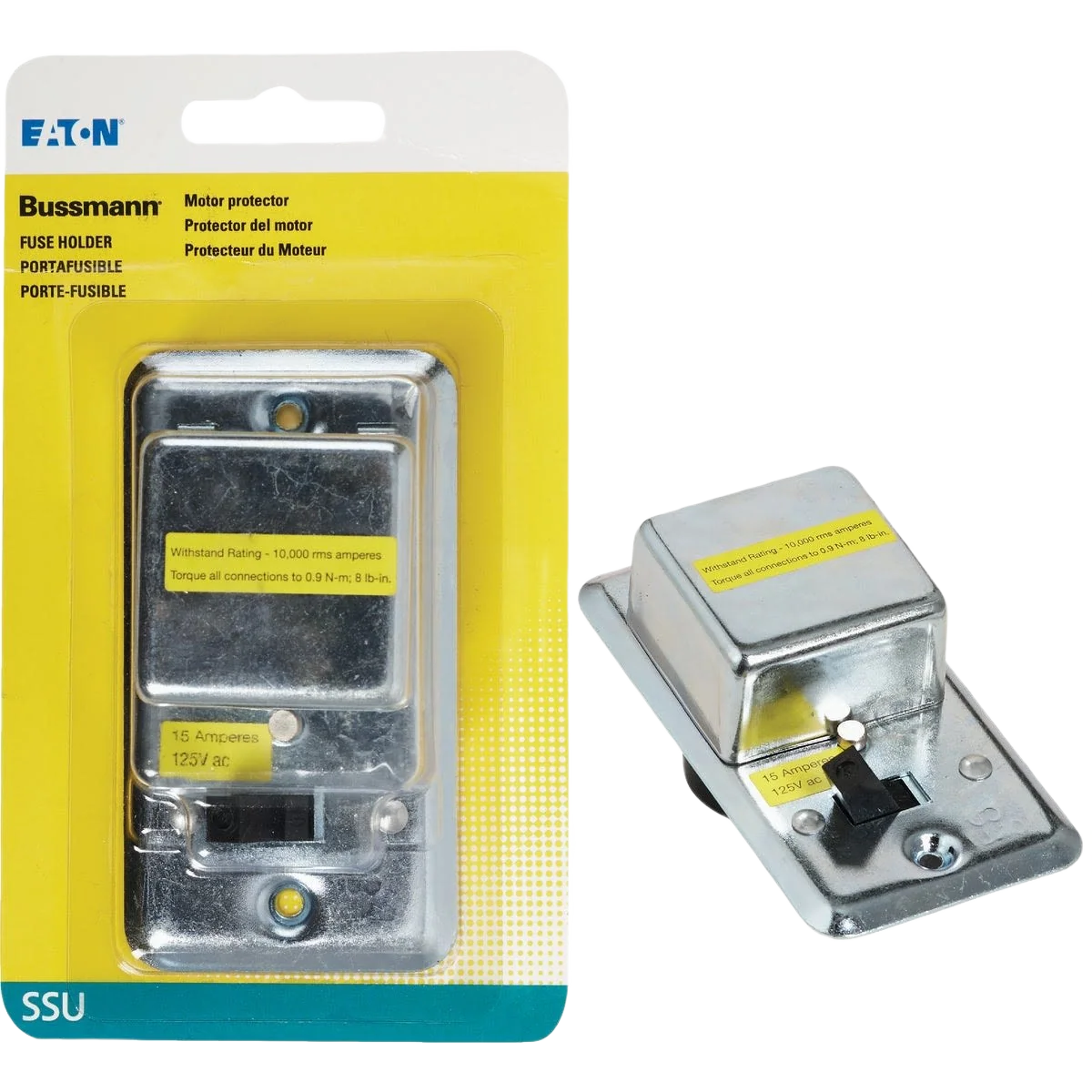 Expertly Made Bussmann Receptacle Fuse Holder Green