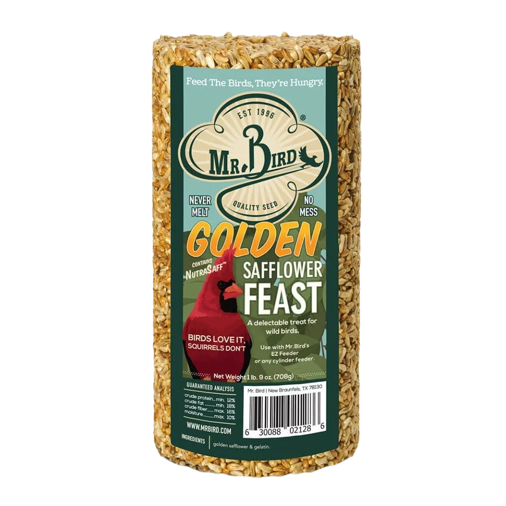 Reliable Mr. Bird Golden Safflower Small Seed Cylinder Refined