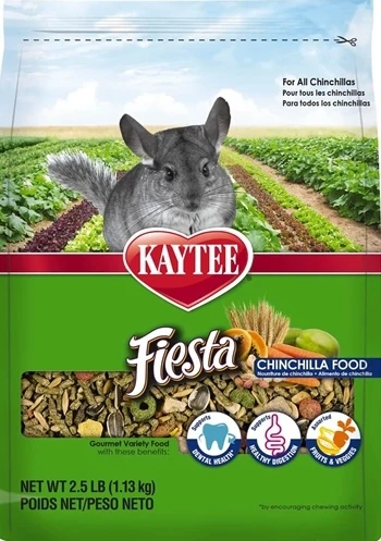 Exclusive Kaytee Fiesta Chinchilla Food 2.5 lb. Dependable