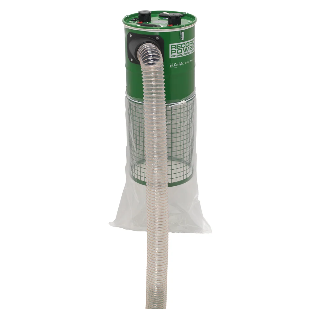 Healthy Record Power CamVac 150L Twin Motor Wall-Mounted Dust Extractor Official