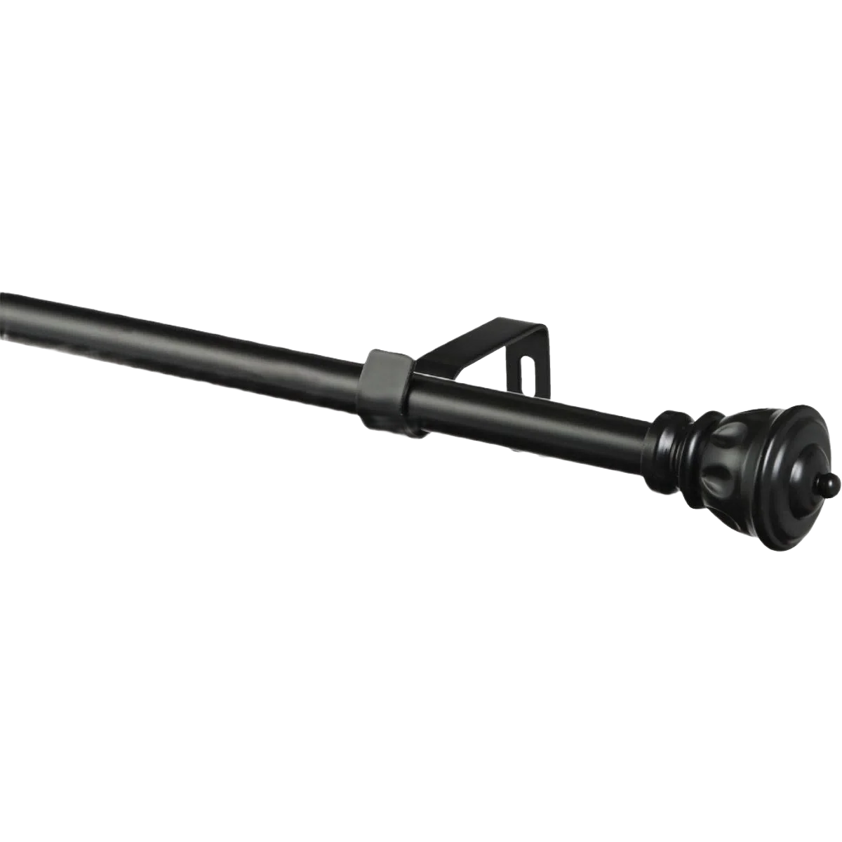 Eco-Friendly Kenney Kiera Cafe Black Curtain Rod Trusted
