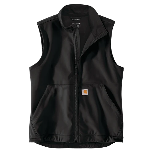 Easy-to-Use Carhartt Men’s Medium Black Rain Defender™ Relaxed Fit Softshell Vest Fine
