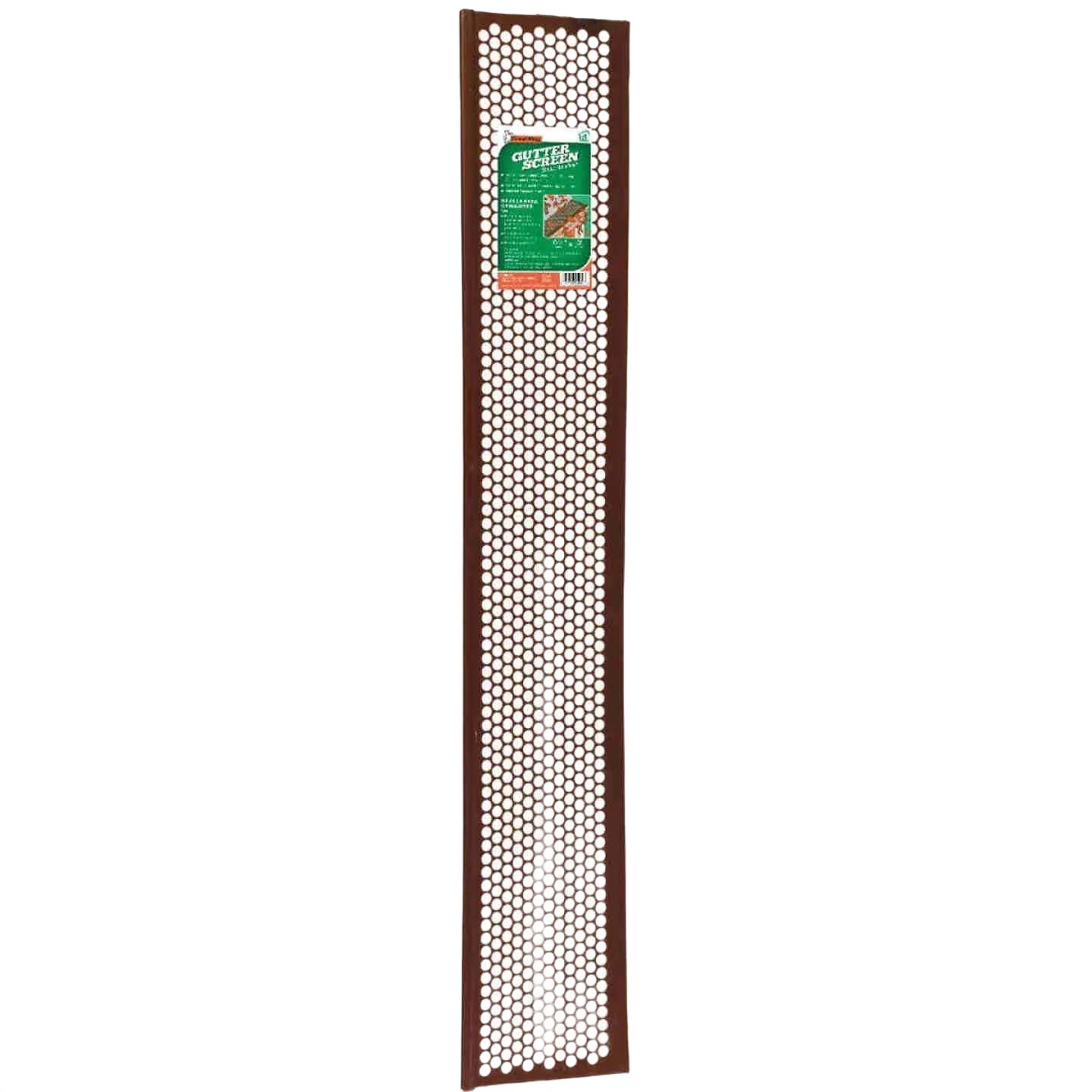 Relaxed Frost King 3 ft. Vinyl Snap-In Gutter Screen Brown Stylish