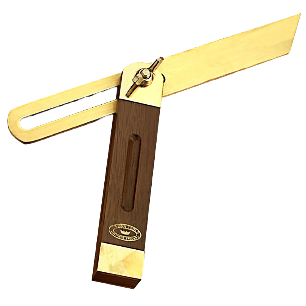 Classic Crown Brass Sliding Bevel 9 in. Easy-to-Use
