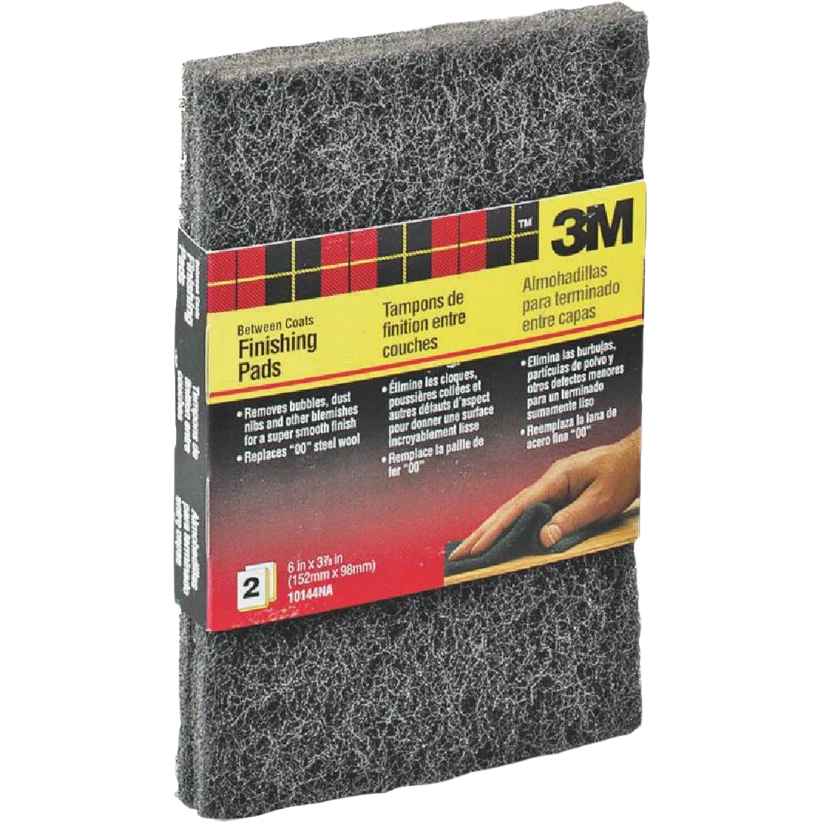 Detailed 3M Finishing Pads 3-7 8 in. x 6 in. 2-Pack Exclusive