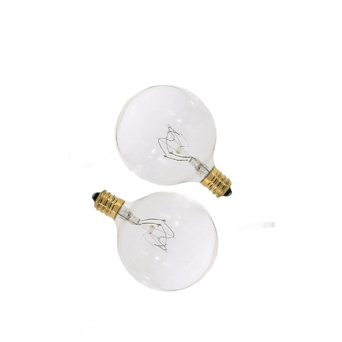 Crafted Satco 25 Watt G16.5 Clear Incandescent Globe Light Bulb Responsible