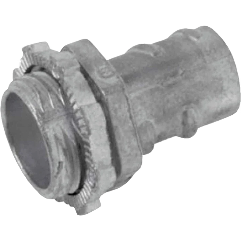Certified Halex 1 2 In. Screw-In Armored Cable Conduit Connector 5-Pack Sustainable