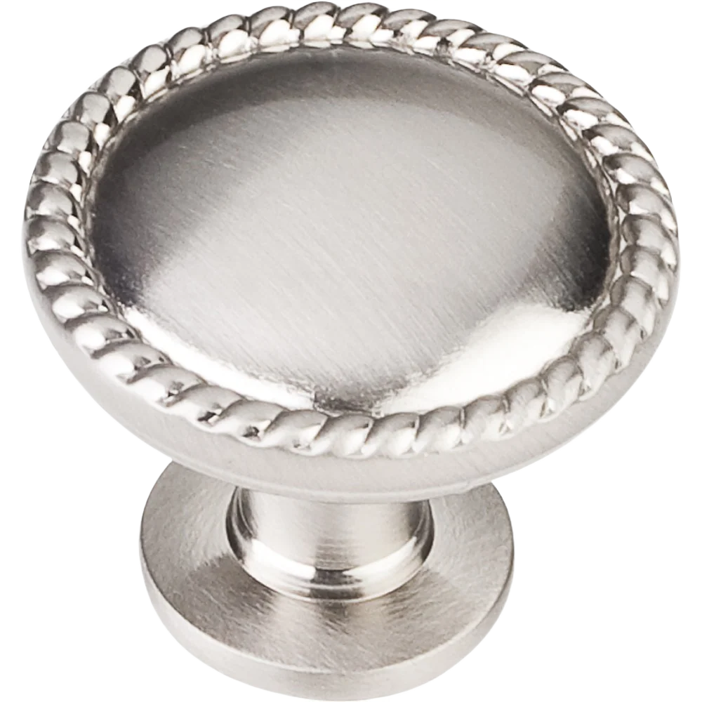 Powerful Hardware Resources Elements Lindos Knob Satin Nickel High-End