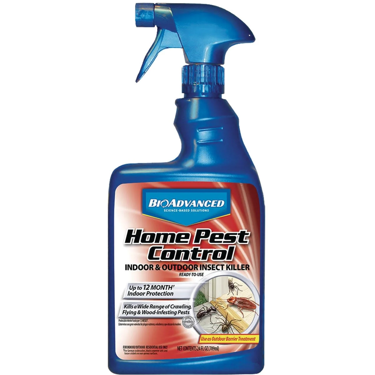Organic BioAdvanced Advanced Home Pest Control Insect Killer Spray 24 oz. Green
