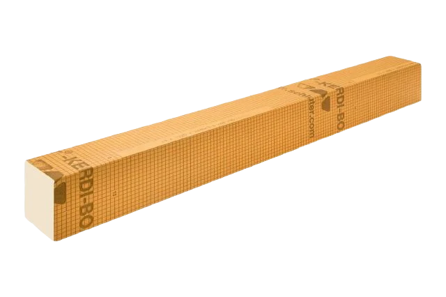 User-Friendly Schluter KERDI Prefabricated Waterproof Shower Curb 60 x 6 x 4.5 Organic