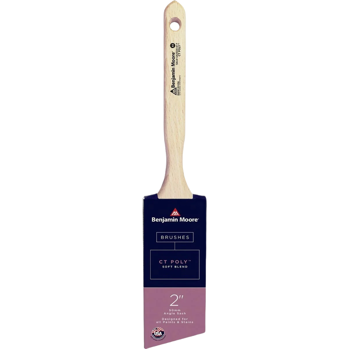 Certified Benjamin Moore 2 Angle Sash Brush Fine
