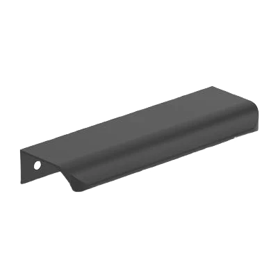 Reliable Amerock Streamline Tab 5 Length Matte Black Cabinet Edge Pull Enhanced