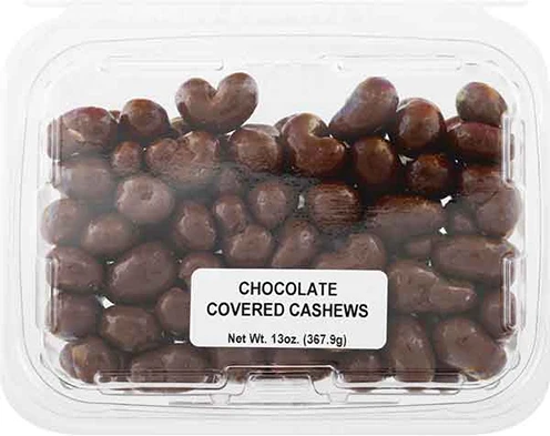Top-Quality JLM Milk Chocolate Covered Cashews 13 oz. Fine